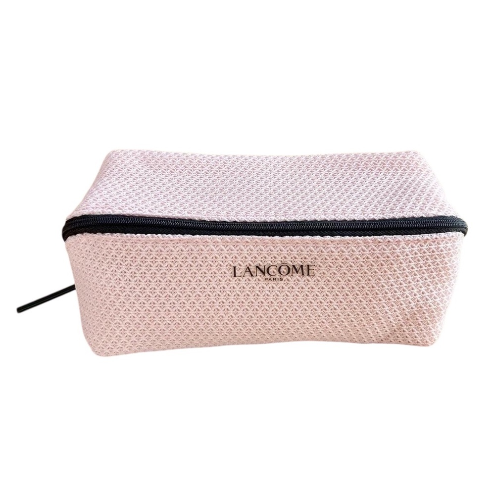 Lancome Blush Pink Textured Makeup Case